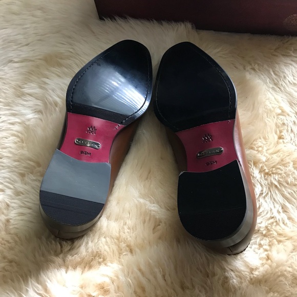 Mezlan Toulon penny loafer Brown dress shoe - Picture 6 of 7